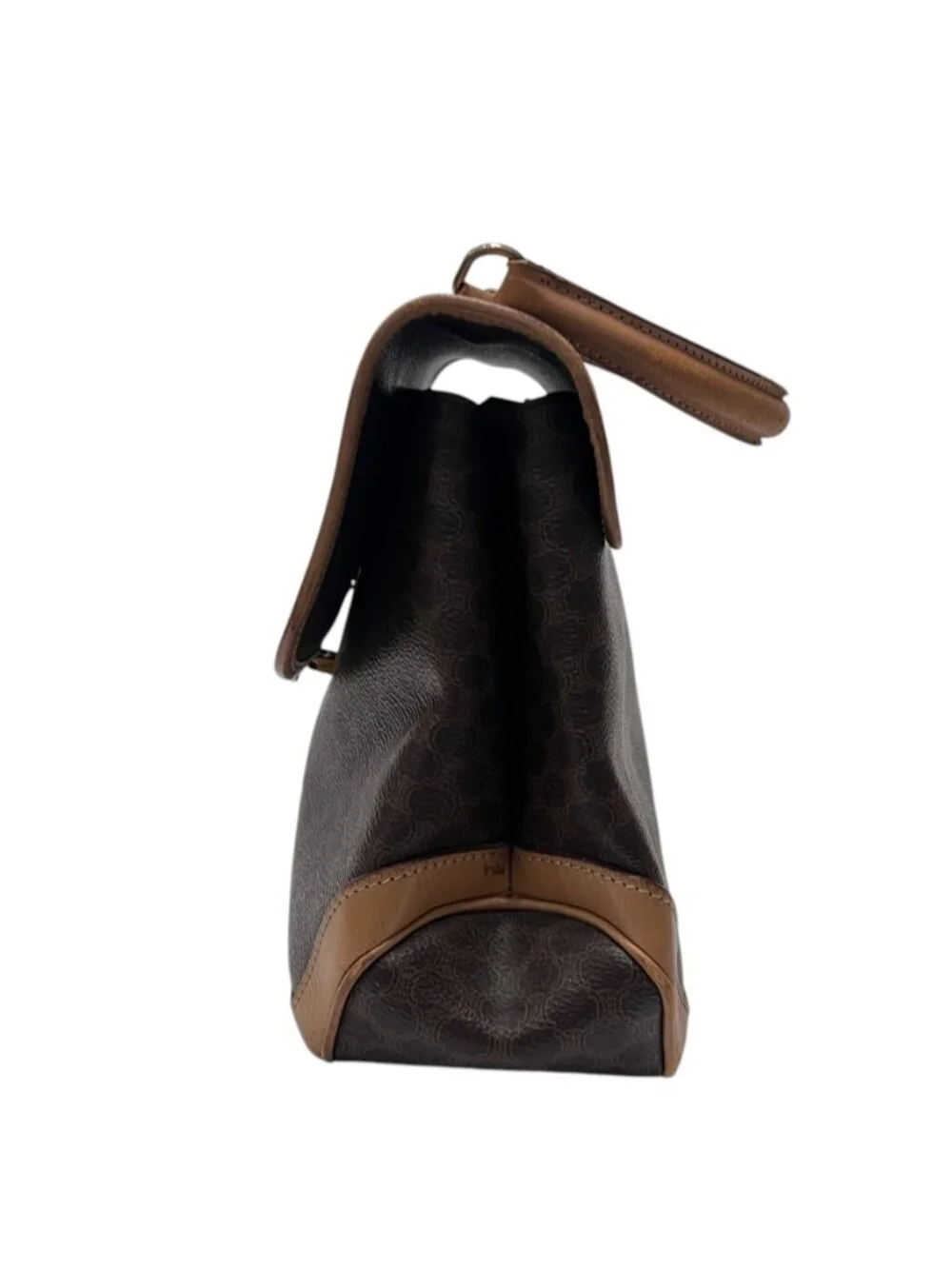 Celine VINTAGE Brown Monogram Macadam Handbag - Picture 5 of 16